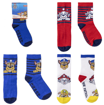 Dětské ponožky Paw Patrol|Tlapková patrola: set 3 párů (EU 27-30)