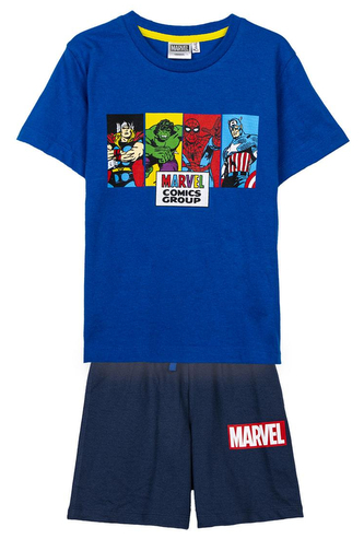 Dětské tričko s kraťasy Marvel|Avengers: Komiksová skupina (7-8 let)