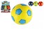 Míč fotbalový malý pěna 11cm 3 barvy 12ks v boxu