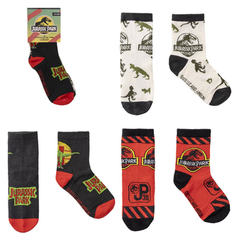 Dětské ponožky Jurassic Park|Jurský park: set 3 párů (EU 31-34)