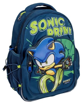 Školní batoh Sonic Prime: Rychlý (objem 14 litrů|31 x 38 x 12 cm)