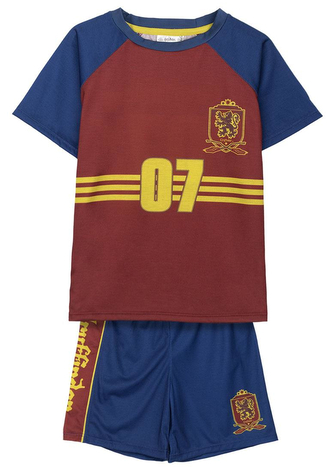 Dětské tričko s kraťasy Harry Potter: Nebelvír 07 (9-10 let)