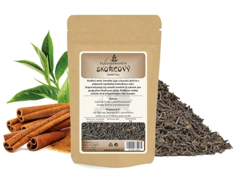 Černý aromatizovaný čaj Skořicový 50 g