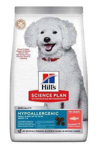Hill's Can. SP Hypoall Adult Small&Mini Salmon 1,5kg