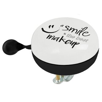 zvonek M-Wave velký A smile is the best makeup