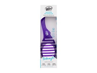 Wet Brush Shower Detangler Kartáč na vlasy 1 ks Purple Glitter pro ženy