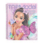 Omalovánka | Top Model Colouring Book, Fialová, Talita s motýly
