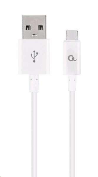 Kabel CABLEXPERT USB 2.0 AM na MicroUSB kabel (AM/BM), 1m, bílý