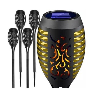 GARDLOV Solární zahradní lampa 4 ks