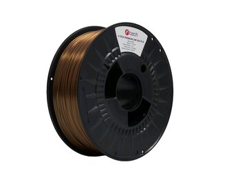 Tisková struna (filament) C-TECH PREMIUM LINE, Silk PLA, měď, 1,75mm, 1kg