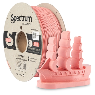 Tisková struna (filament) Spectrum Pastello PLA 1.75mm FLAMINGO RED 1kg