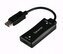 Kabel CABLEXPERT red. aktivní 4K 30Hz HDMI F/DisplayPort M, 0,15m, černý