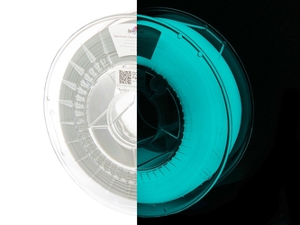 Tisková struna (filament) Spectrum PLA Glow in the Dark 1.75mm BLUE 1kg