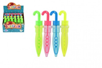 Bublifuk deštník plast 14cm 4 barvy - cena za 1 KS