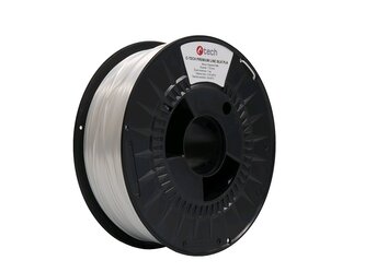 Tisková struna (filament) C-TECH PREMIUM LINE, Silk PLA, dopravní bílá, RAL9003, 1,75mm, 1kg