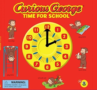 Curious George Time for School (CGTV Novelty 8x8)