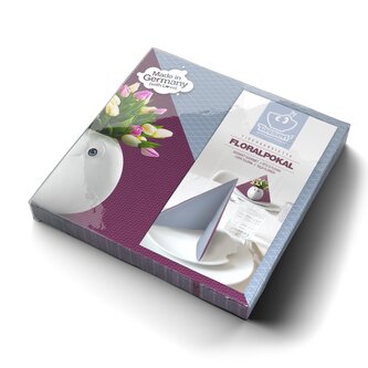 Ubrousky ,,Květinový gurmán"33x33cm 20ks 58products/Tassen