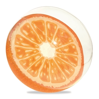 Nafukovací plážový míč 46 cm, pomeranč