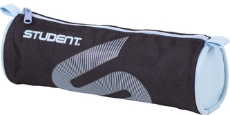 Penál ICO Student, černý-pastelově modrý