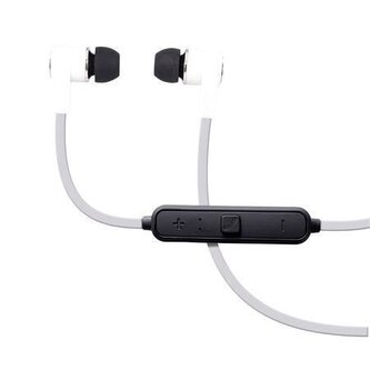 Sluchátka s mikrofonem "Bass", bílá, bezdrátová, Bluetooth 5.1, MAXELL