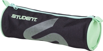 Penál ICO Student, černý-pastelově zelený