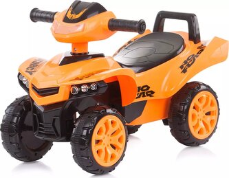 CHIPOLINO Odrážedlo Čtyřkolka s melodiemi ATV Orange