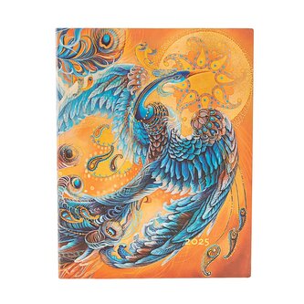 12-Monatskalender Flexi 2025 Himmelsvogel, Ultra, Vertikal