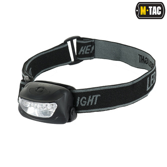 Čelovka M-Tac 4 + 1 LED - černá