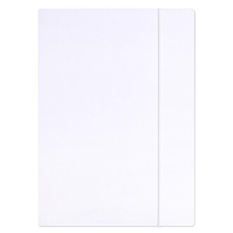 Teczka z gumką A4 biała