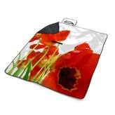 Plážová deka Tulipány: 200x140 cm