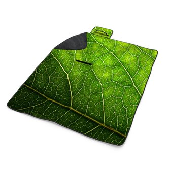 Plážová deka Detail listu: 200x140 cm