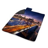 Plážová deka Most v New Yorku: 200x140 cm