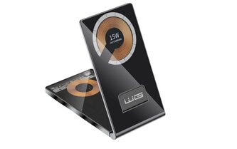 Bezdrátová nabíječka WG36 4in1 FAST MAGNET (2x15W+5W+3W) (Černá)