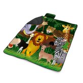 Plážová deka Zvířátka: 200x140 cm