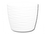 Obal na květník SAHARA PETIT plastový matný d23x21cm