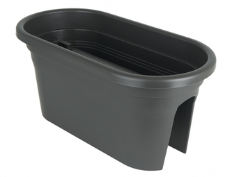 Truhlík VENEZIA BALCONY na zábradlí plastový 60cm
