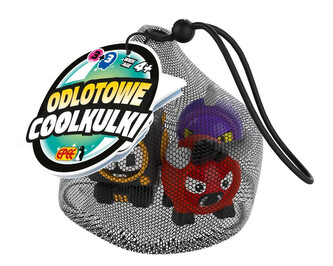 Figurka Odlotowe Coolkulki -  3 kulki + 3 ubranka - siatka Figurka Odlotowe Coolkulki -  3 kulki + 3 ubranka - siatka