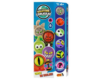 Figurka Odlotowe Coolkulki -  6 kulek + 6 ubranek - totem box niebieski Figurka Odlotowe Coolkulki -  6 kulek + 6 ubranek - totem box niebieski