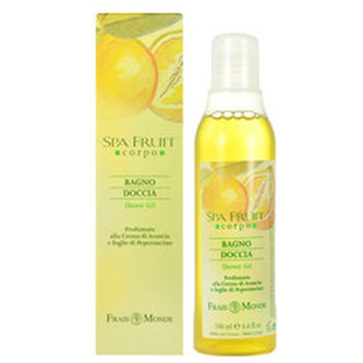 Frais Monde Spa Fruit Sprchový gel Orange And Chili Pepper 200 ml pro ženy
