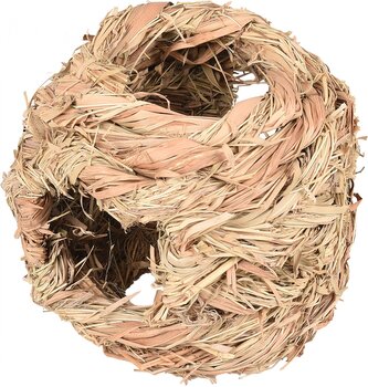 FLAMINGO přírodní úkryt koule SAT FRELLY GRASS BALL 4 otvory průměr 16cm