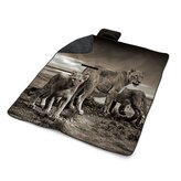 Plážová deka Lvice a lvíčata: 200x140 cm