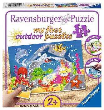 RAVENSBURGER Moje první outdoor puzzle Podmořská zábava 12 dílků