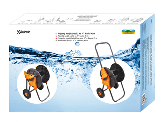 Naviják na hadici 1/2 pojízdný 45m