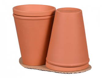 Set květníků ROSA AQUASAFE zavlažovací d17x18cm 2ks Set květníků ROSA AQUASAFE zavlažovací d17x18cm 2ks