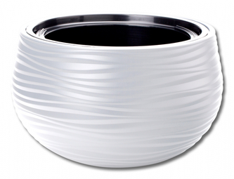 Obal na květník SAHARA BALL plastový d30x20cm