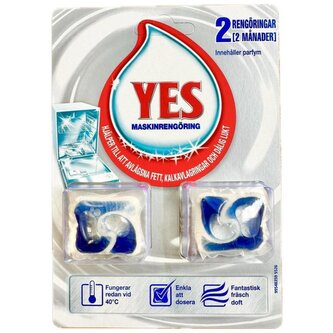YES čistič myčky 2 ks