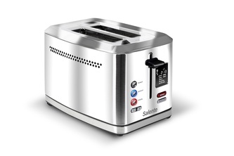 Salente ToastMax topinkovač s digitálním displejem, nerez
