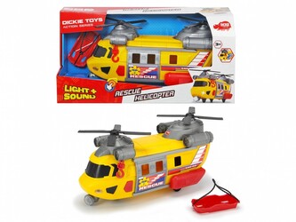 Helikopter ratunkowy żółty 30cm