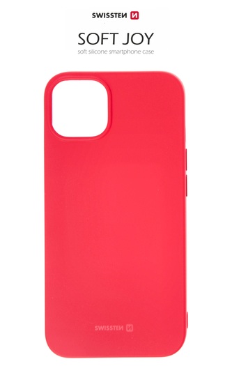 POUZDRO SWISSTEN SOFT JOY PRO APPLE IPHONE 12/12 PRO ČERVENÉ