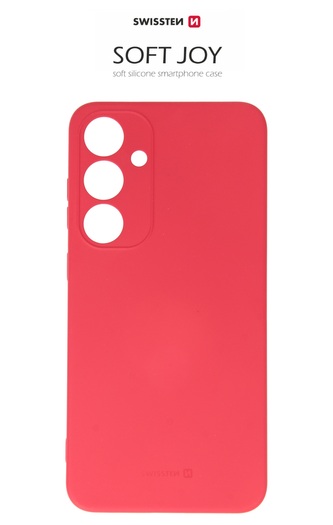 POUZDRO SWISSTEN SOFT JOY PRO SAMSUNG GALAXY S24 PLUS 5G ČERVENÉ
